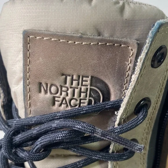 The North Face Men’s 9 Thermoball Zip Up Taupe Lace-Up Insulated Boots - Picture 6 of 14
